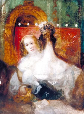 Two Women with a Letter 1830
