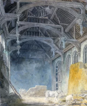 Interior of St. John's Palace, Eltham 1793