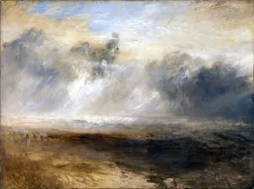 Breakers on a Flat Beach