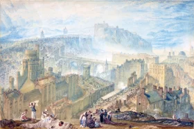 Edinburgh from Calton Hill 1819
