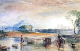 Sunset and Moonrise 1832