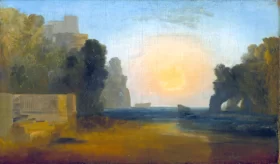 Portrait of Sir Walter Barttelot, High Sheriff of Sussex Italian Bay