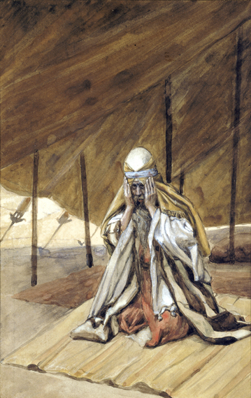 God Renews His Promises to Abraham by James Tissot, oil painting reproduction on canvas God Renews His Promises to Abraham
