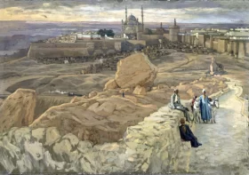 The Citadel at Cairo Seen From the Mokattam