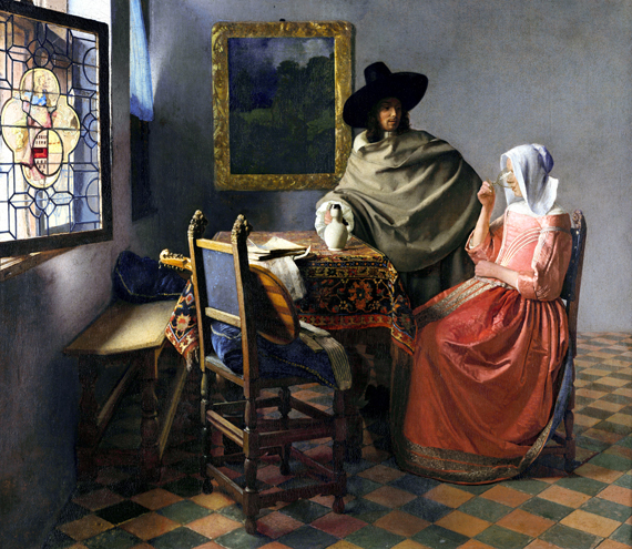 The Glass of Wine 1661