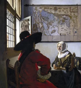 Officer and Laughing Girl 1657