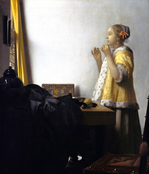 Young Woman with a Pearl Necklace