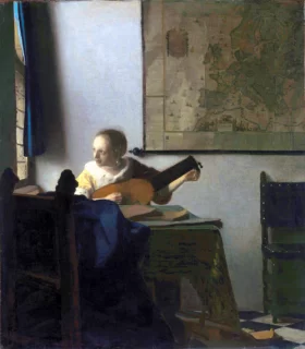 Placeholder-000196 Young Woman with a Lute 1662-63
