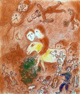 Couple Avec Un Âne
