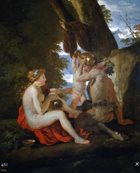 Bacchic scene