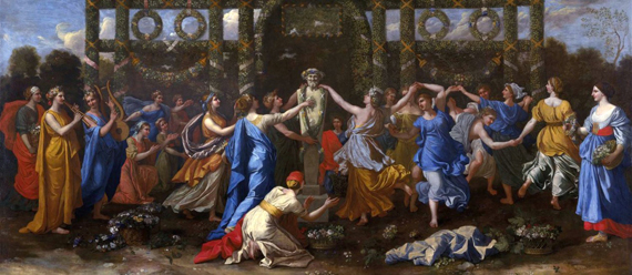Hymenaios Disguised as a Woman During an Offering to Priapus