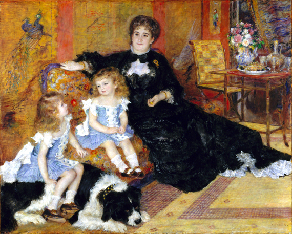 Mme. Charpentier and Her Children, 1878