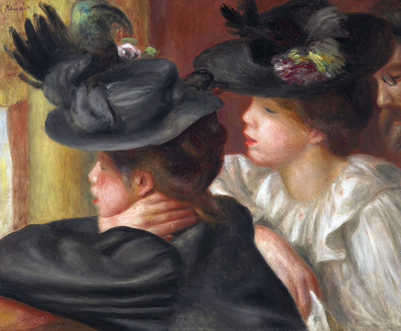 Au Théâtre, La Loge, 1894