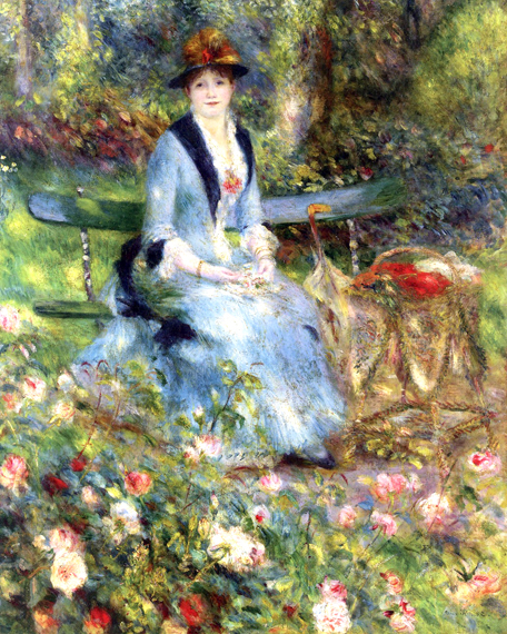 Dans Les Roses (Madame Léon Clapisson)