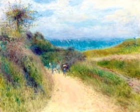 Route a Berneval 1880