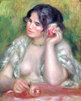 Gabrielle with a Rose