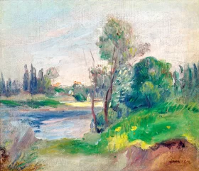 Bord De La Rivière, 1906