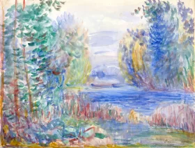 River Landscape, 1890