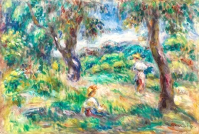 Paysage Bleu