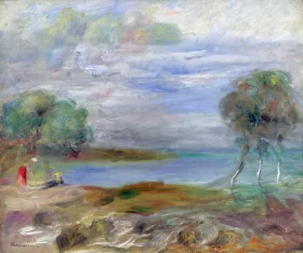 Two People at the Water's Edge