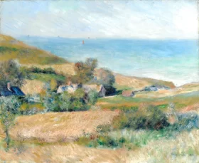 View of the Seacoast Near Wargemont in Normandy