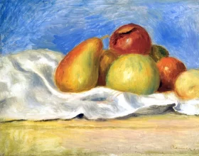 Nature Morte Aux Pommes Et Poires