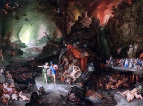 Aeneas And The Sibyl In The Underworld