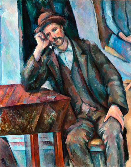 Man Smoking a Pipe