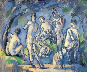Composition avec coquille Seven Bathers 1900