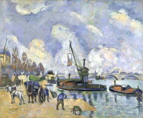 The Seine at the Quai D'austerlitz