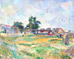 Landscape near Paris 1876