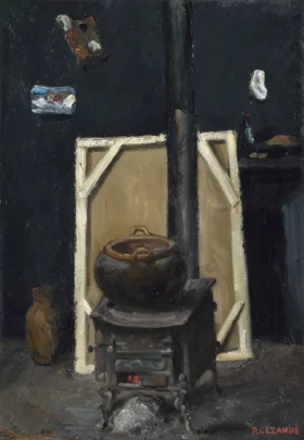 Jeanne Hébuterne Au Collier 1916 The Stove in the Studio