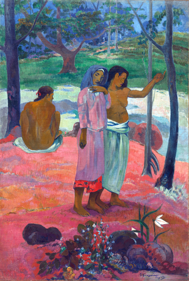 The Call by Paul Gauguin, oil painting reproduction on canvas The Call
