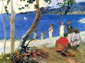 Two Peasants Diging (After Millet) 1890 Bord De Mer Ii, 1887