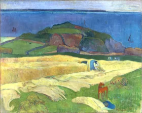 Harvest Le Pouldu 1890