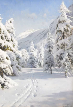 Winter landscape 1920