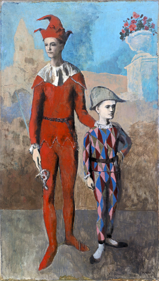 Acrobat and Young Harlequin