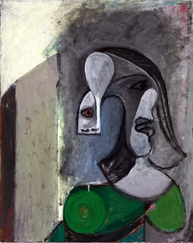 Tête De Femme à Deux Profils
