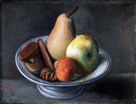 Apple Blossom Compotier Avec Fruits