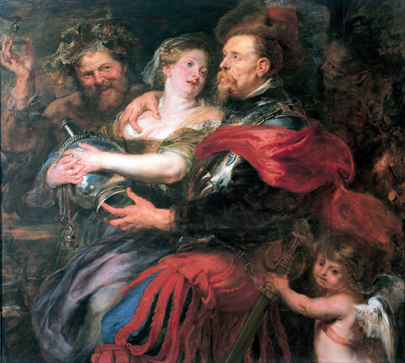 Venus and Mars by Peter Paul Rubens, oil painting reproduction on canvas Venus and Mars