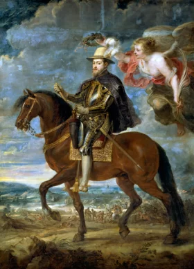 Philip Ii On Horseback 1628