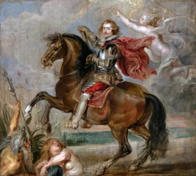 Equestrian Portrait of the Duke of Buckingham 1625