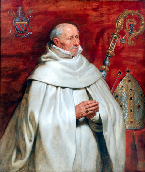 Abbot of Sint-Michiel’s Abbey in Antwerp 1624 by Peter Paul Rubens, oil painting reproduction on canvas Abbot of Sint-Michiel's Abbey in Antwerp 1624