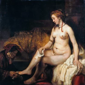Bathsheba with David 1654