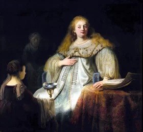 Judith at the Banquet of Holofernes 1634