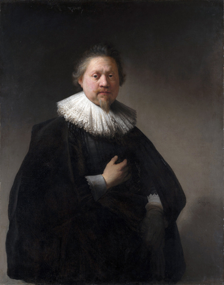 Portrait of a Man, probably a Member of the Van Beresteyn Family 1632 by Rembrandt, oil painting reproduction on canvas Portrait of a Man, probably a Member of the Van Beresteyn Family 1632