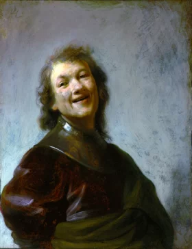 Rembrandt Laughing 1628
