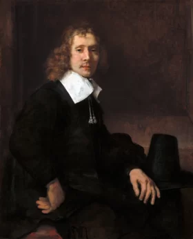 A Young Man Seated at a Table 1660