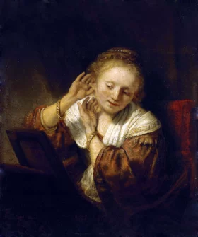 Young Woman with Earrings 1657