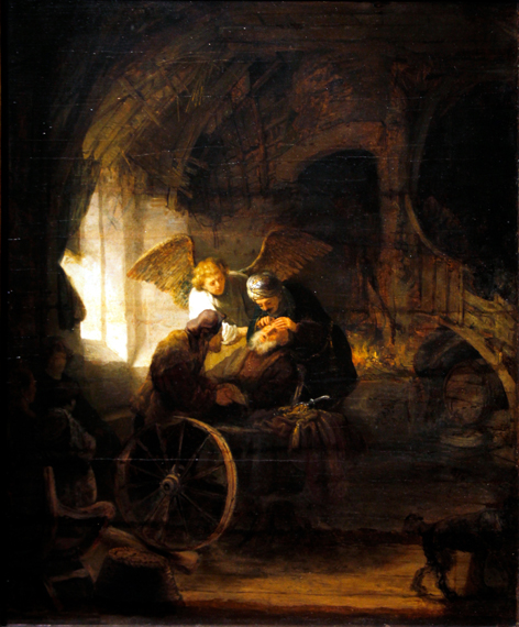 Tobias Healing his Father 1636